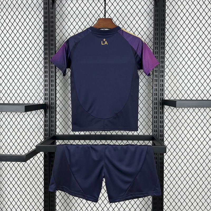 2025-26 LA Galaxy Away KIDS Football jersey