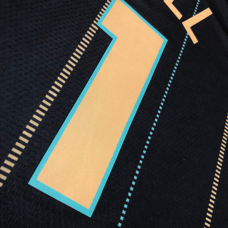 2023 NBA Charlotte Hornets (1 BALL) Basketball Jersey