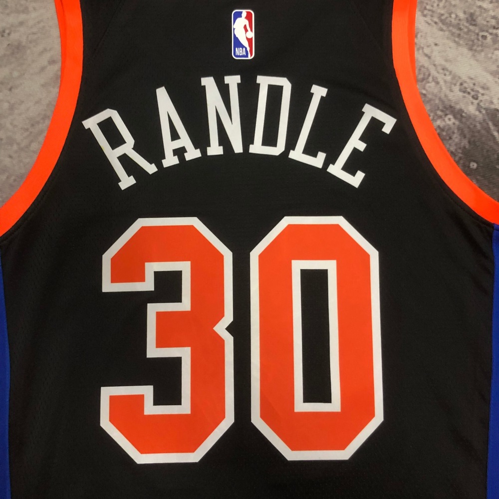 2023 New York Knicks 30 RANDLE Basketball Jersey