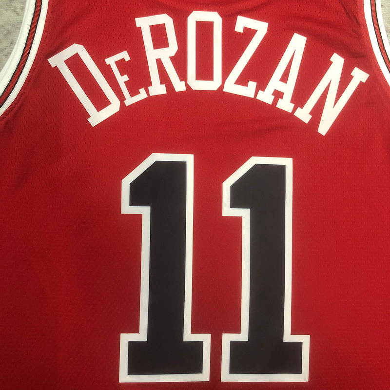 2023 NBA Chicago Bulls (11 DEROZAN) Basketball Jersey