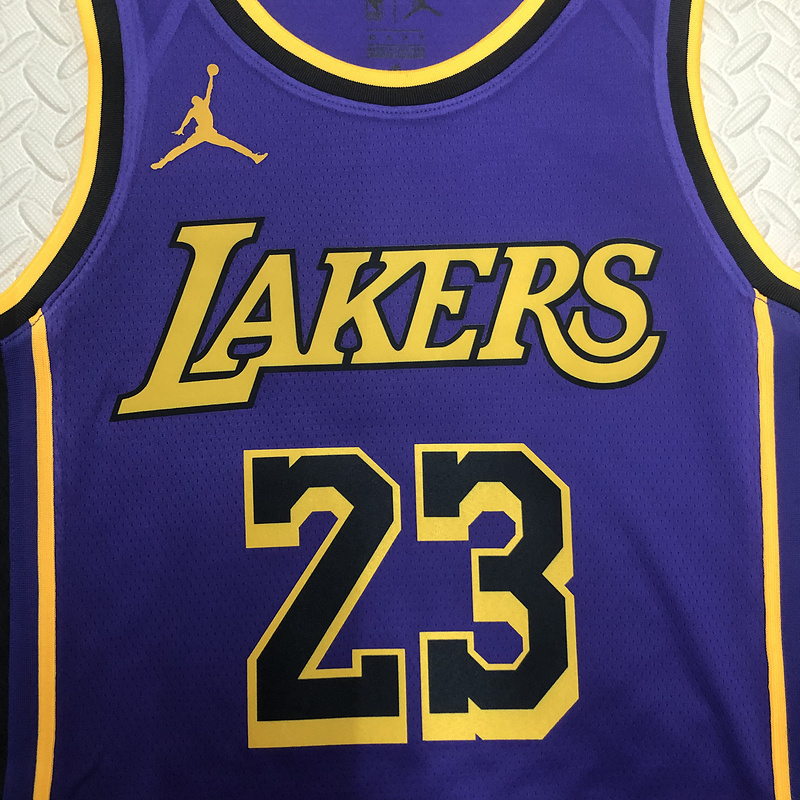 2023 NBA Lakers 23 JAMES Basketball Jersey