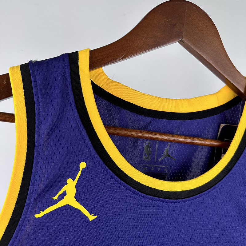 2023 NBA Lakers 9 JAMES JR Basketball Jersey