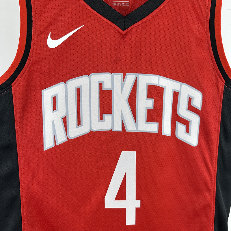 2023 NBA Houston Rockets 4 GREEN Basketball Jersey