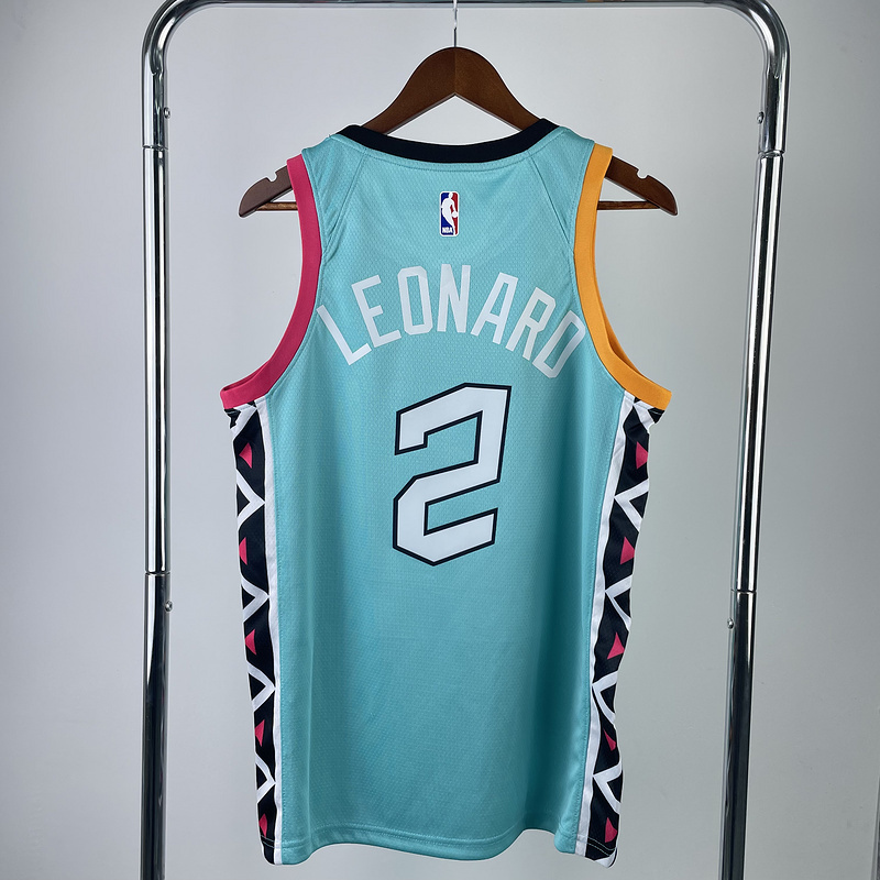 2023 NBA San Antonio Spurs 2 LEONARD Basketball Jersey