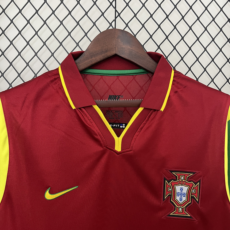 Retro 1999 Portugal Home Football jersey retro