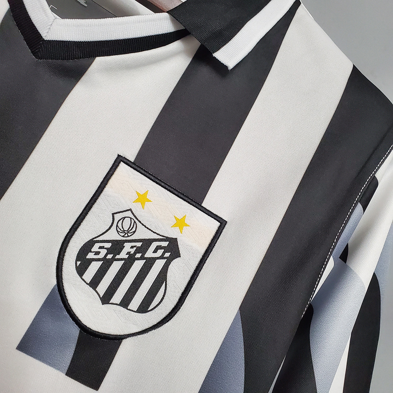 Retro 1998 Santos away Football jersey retro