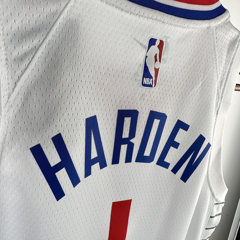2023 NBA LA Clippers kids 1 HARDEN Basketball Jersey