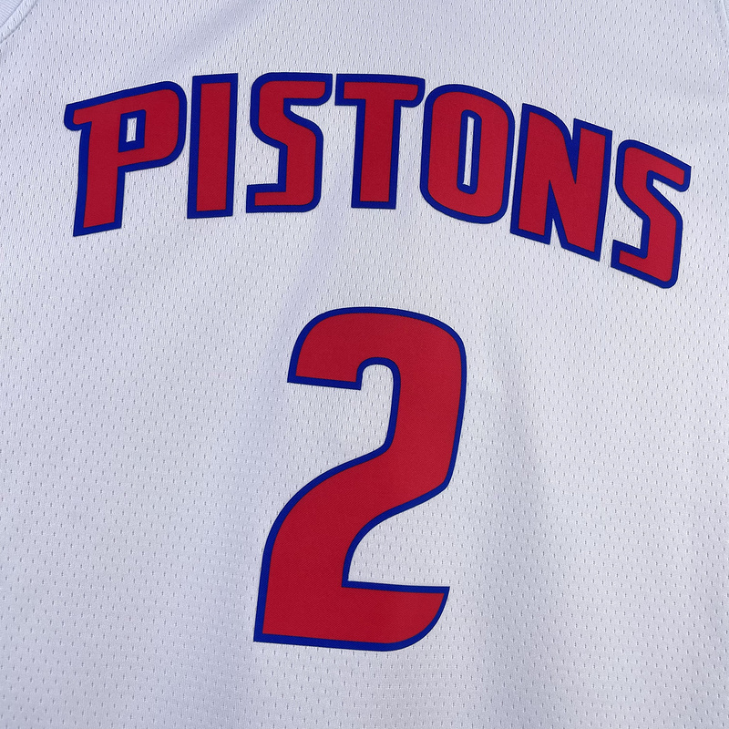 2023 NBA Detroit Pistons 2 CUNNINGHAM Basketball Jersey