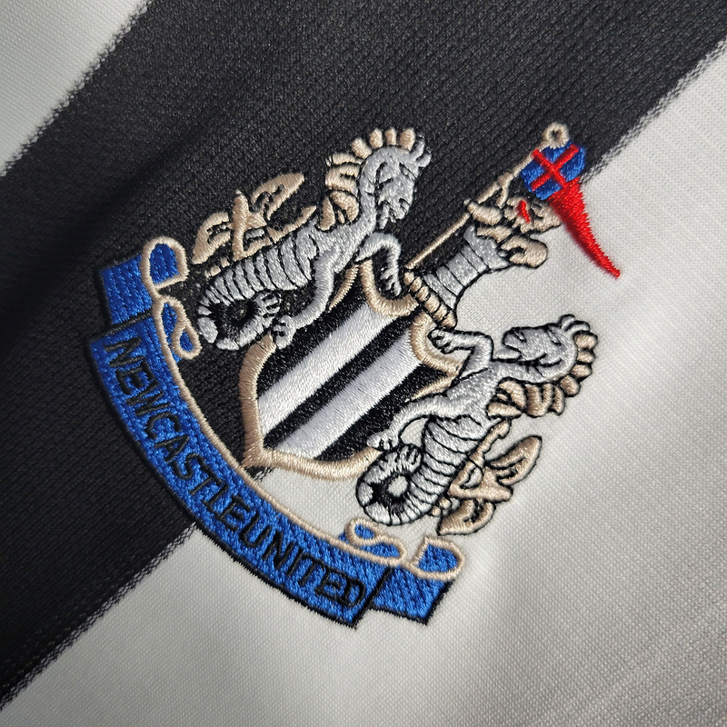 Retro 1995-97 Newcastle United Long Sleeve Home Football jersey retro