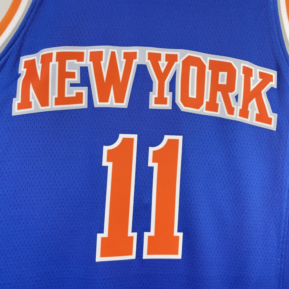 2023 New York Knicks 11 BRUNSON Basketball Jersey