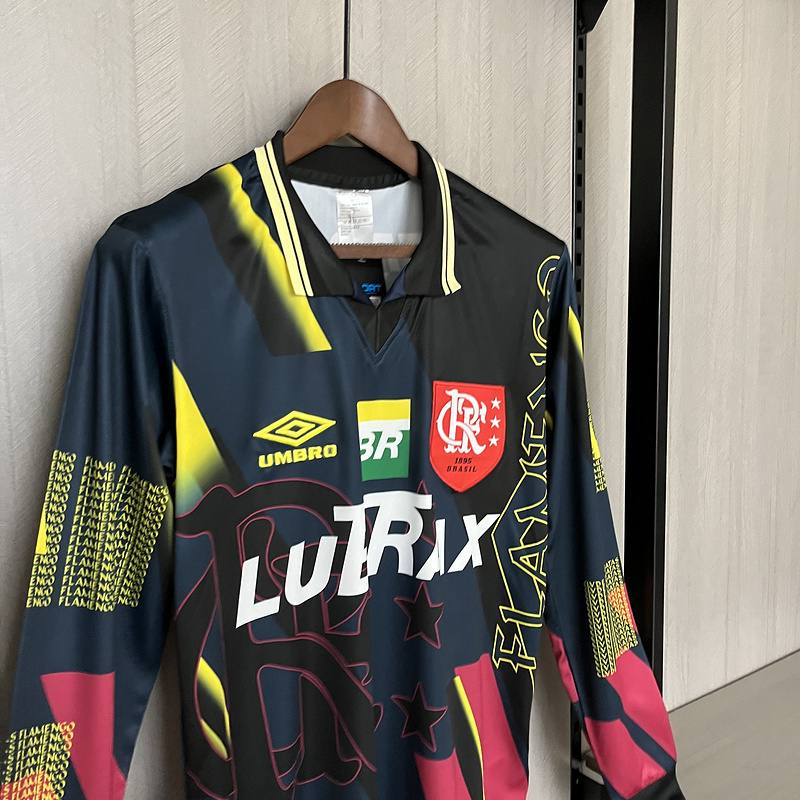 Retro 1997 Flamengo Long Sleeve Football jersey retro