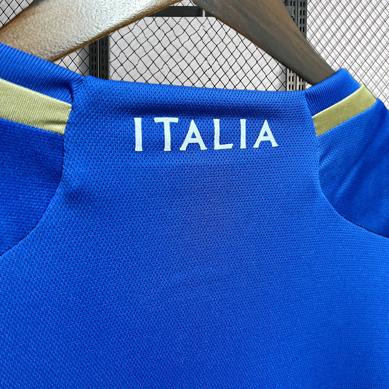 2023-24 Italy home Long sleeve VERRATTI BARELLA ADRIAN VERRATTI DEL PIRO Football jersey