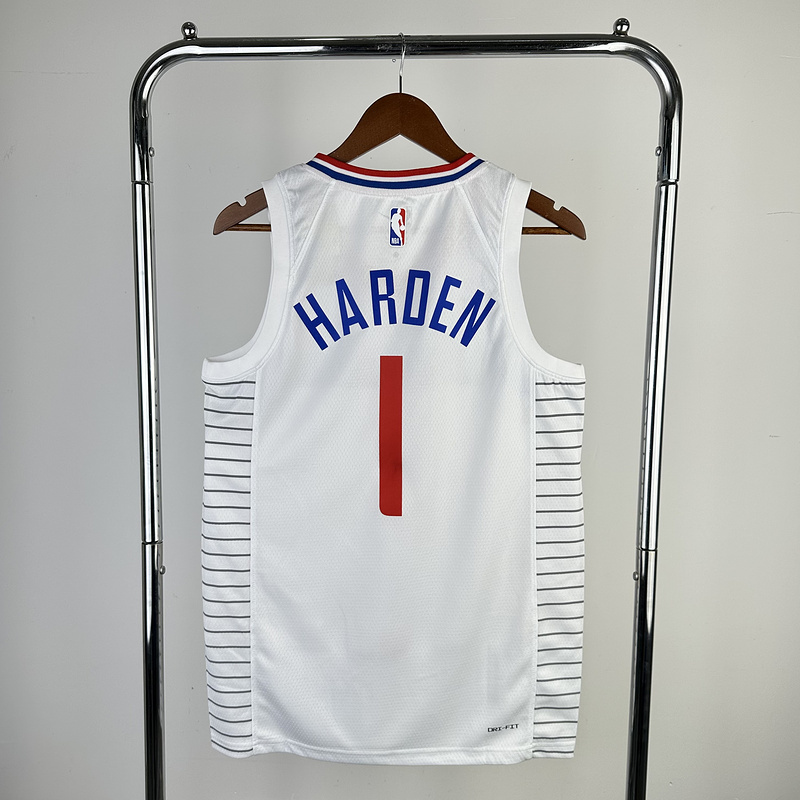 2023 NBA LA Clippers (1 HARDEN) Basketball Jersey