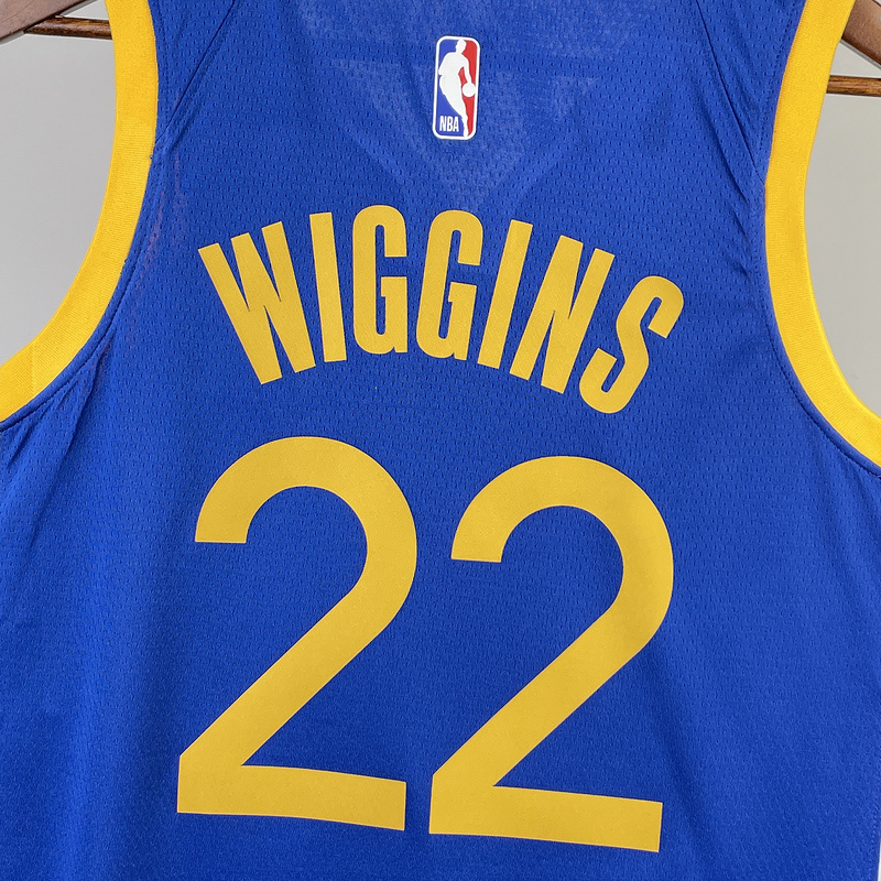 2023 NBA Golden State Warriors 22 WIGGINS Basketball Jersey