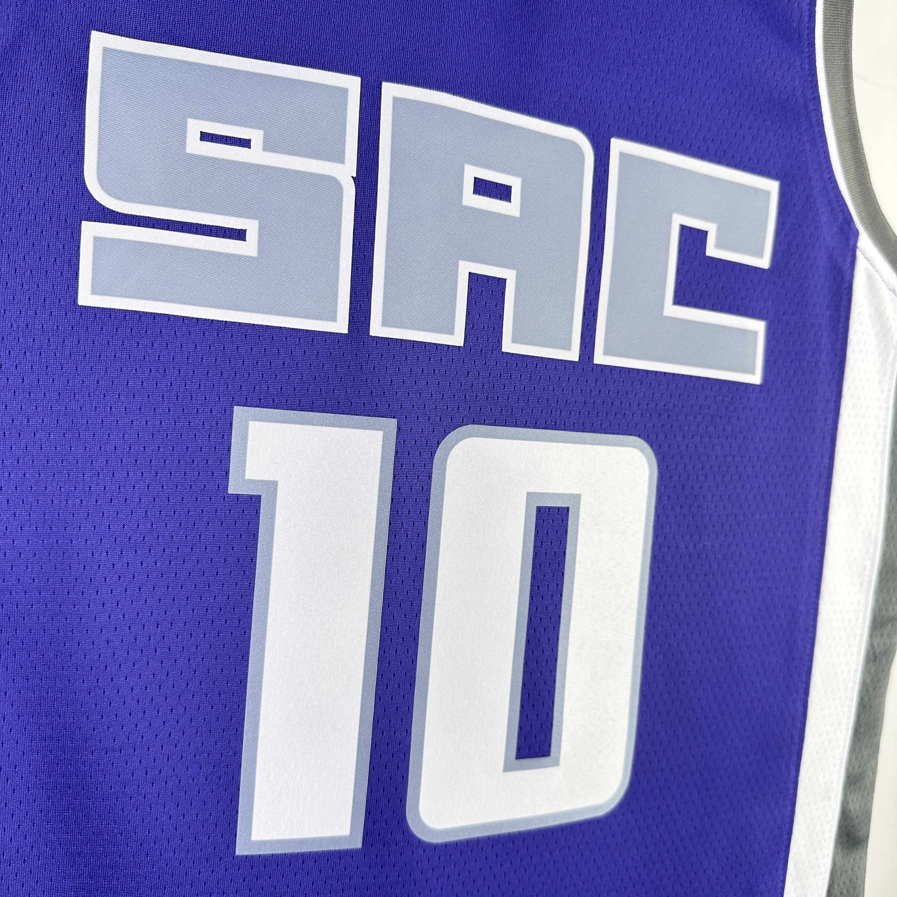 2023 NBA Sacramento Kings 10 Sabonis Basketball Jersey