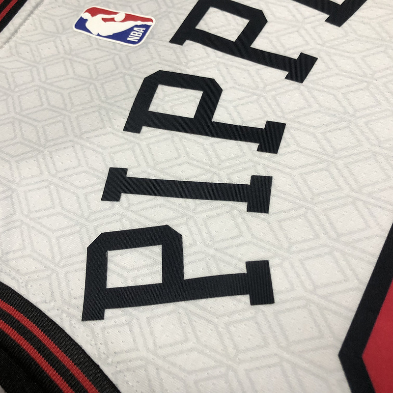 2023 NBA Chicago Bulls (33 PIPPEN) Basketball Jersey