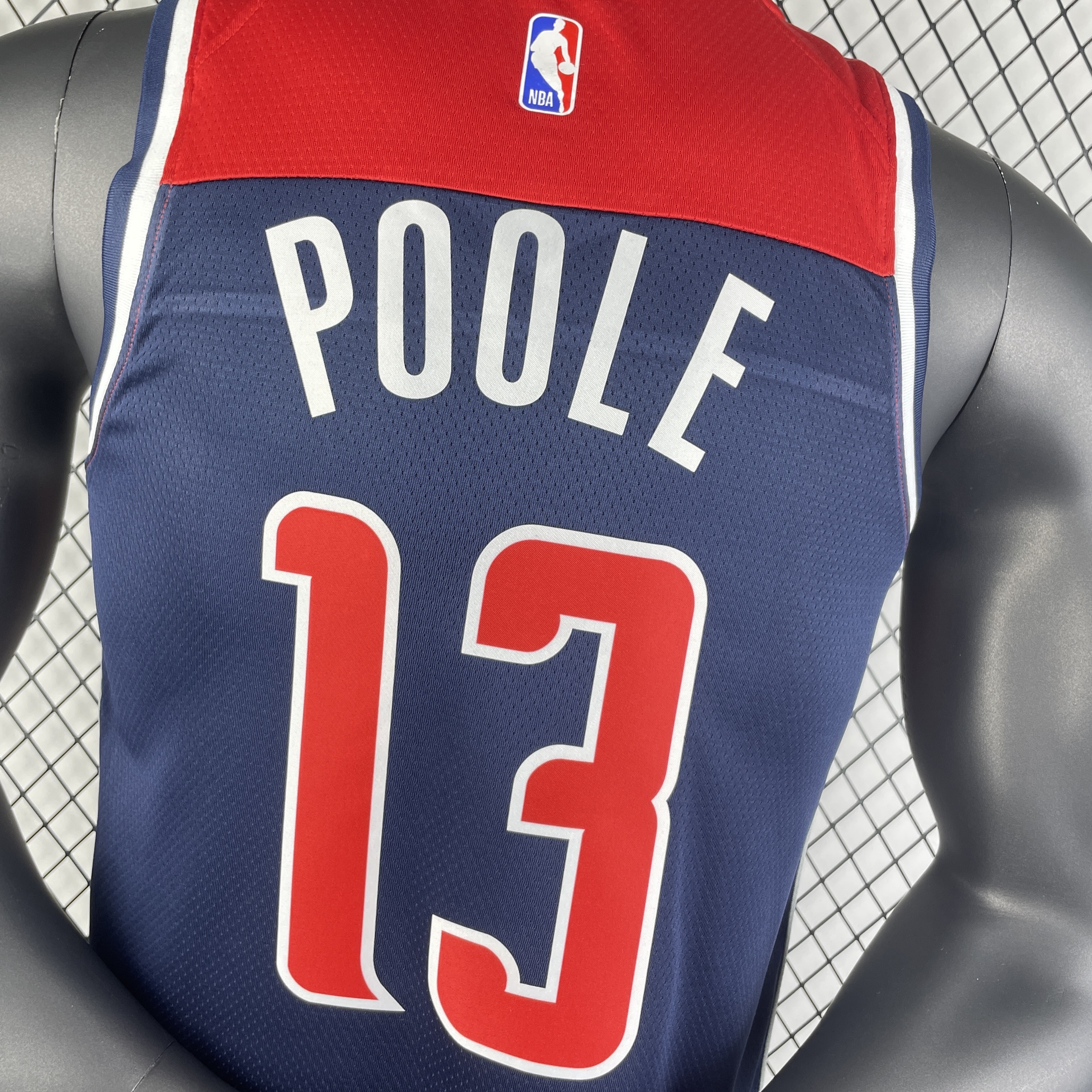 2023 NBA Washington Wizards 13 Poole Basketball Jersey