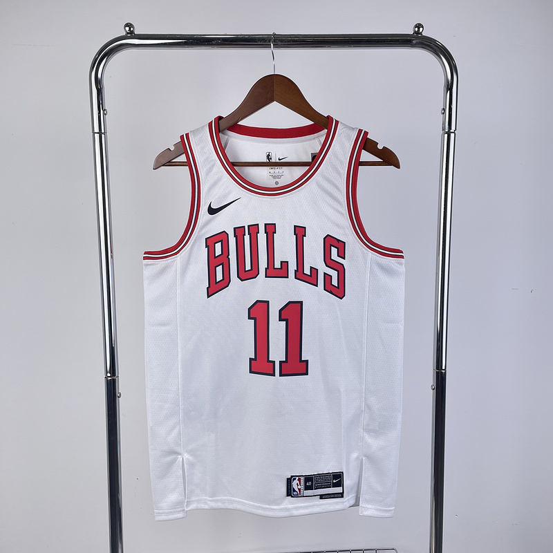 2023 NBA Chicago Bulls 11 DeROZAN Basketball Jersey