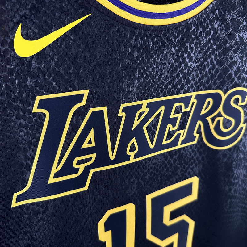 2023 NBA Lakers 15 REAVES Basketball Jersey