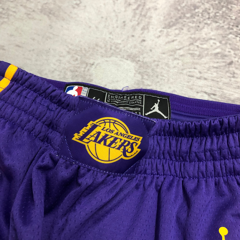 2023 Short NBA Lakers Basketball Jersey