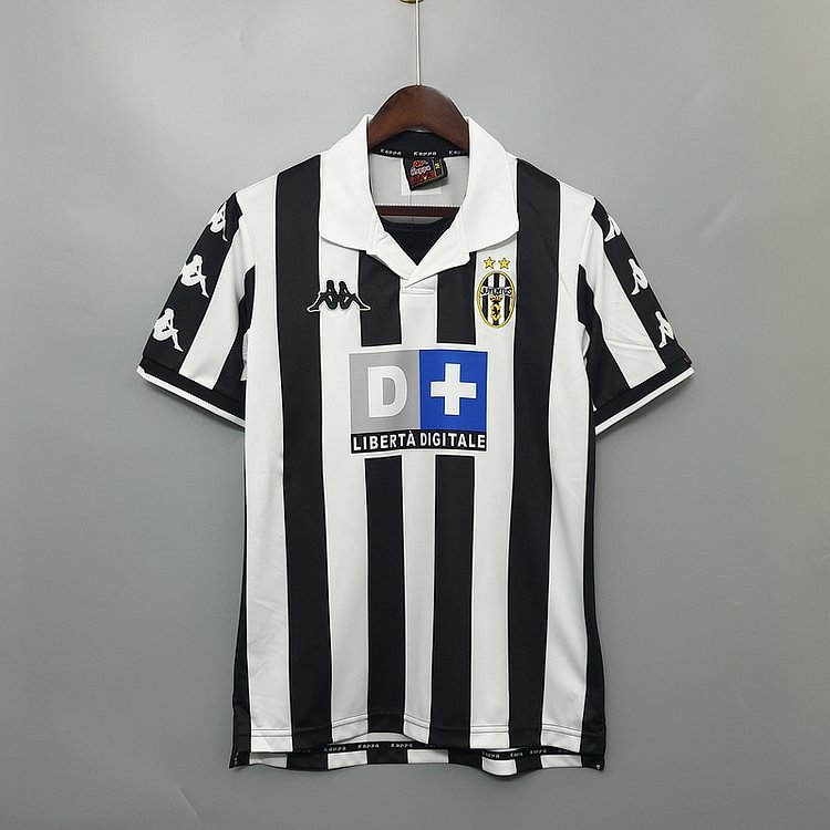 Retro 1999-00 Juventus ZIDANE DEL PIERO CONTE INZAGHI Football jersey retro