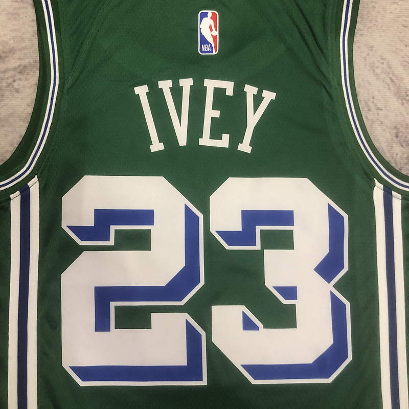 2023 NBA Detroit Pistons 23 IVEY Basketball Jersey