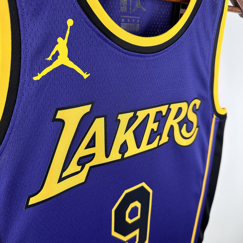 2023 NBA Lakers 9 JAMES JR Basketball Jersey
