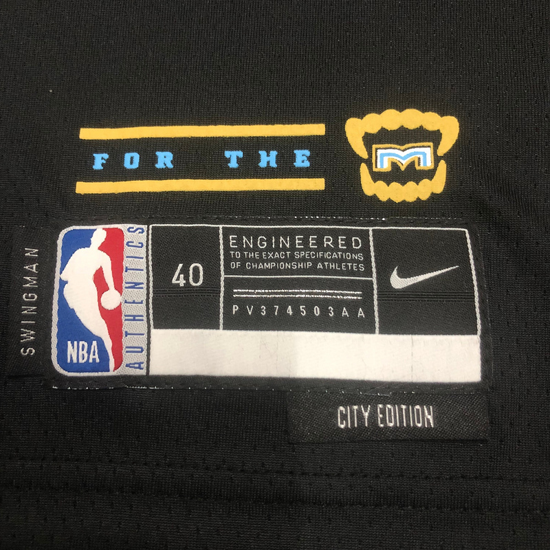 2023 NBA Memphis Grizzlies 12 MORANT Basketball Jersey