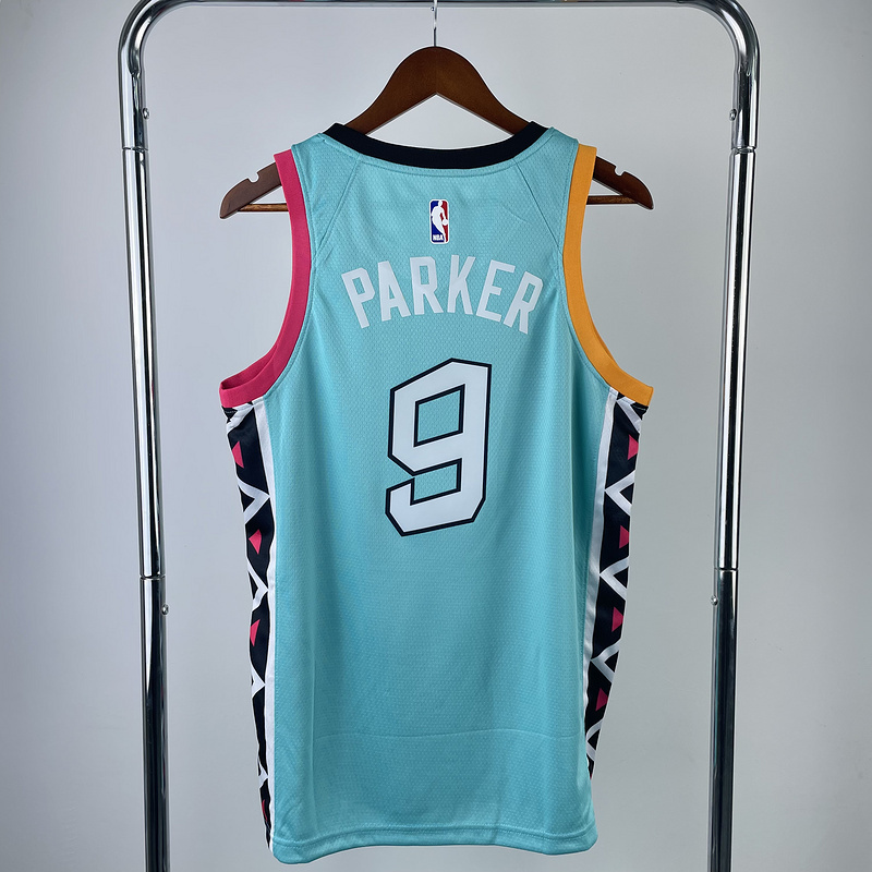 2023 NBA San Antonio Spurs 9 PARKER Basketball Jersey
