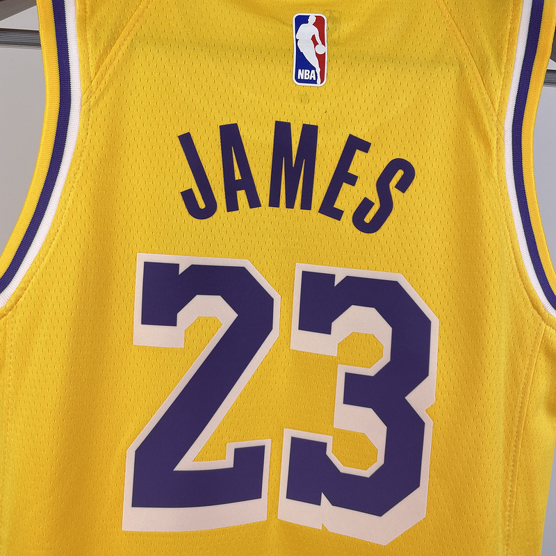 Kids 2023 NBA Lakers 23 JAMES Basketball Jersey