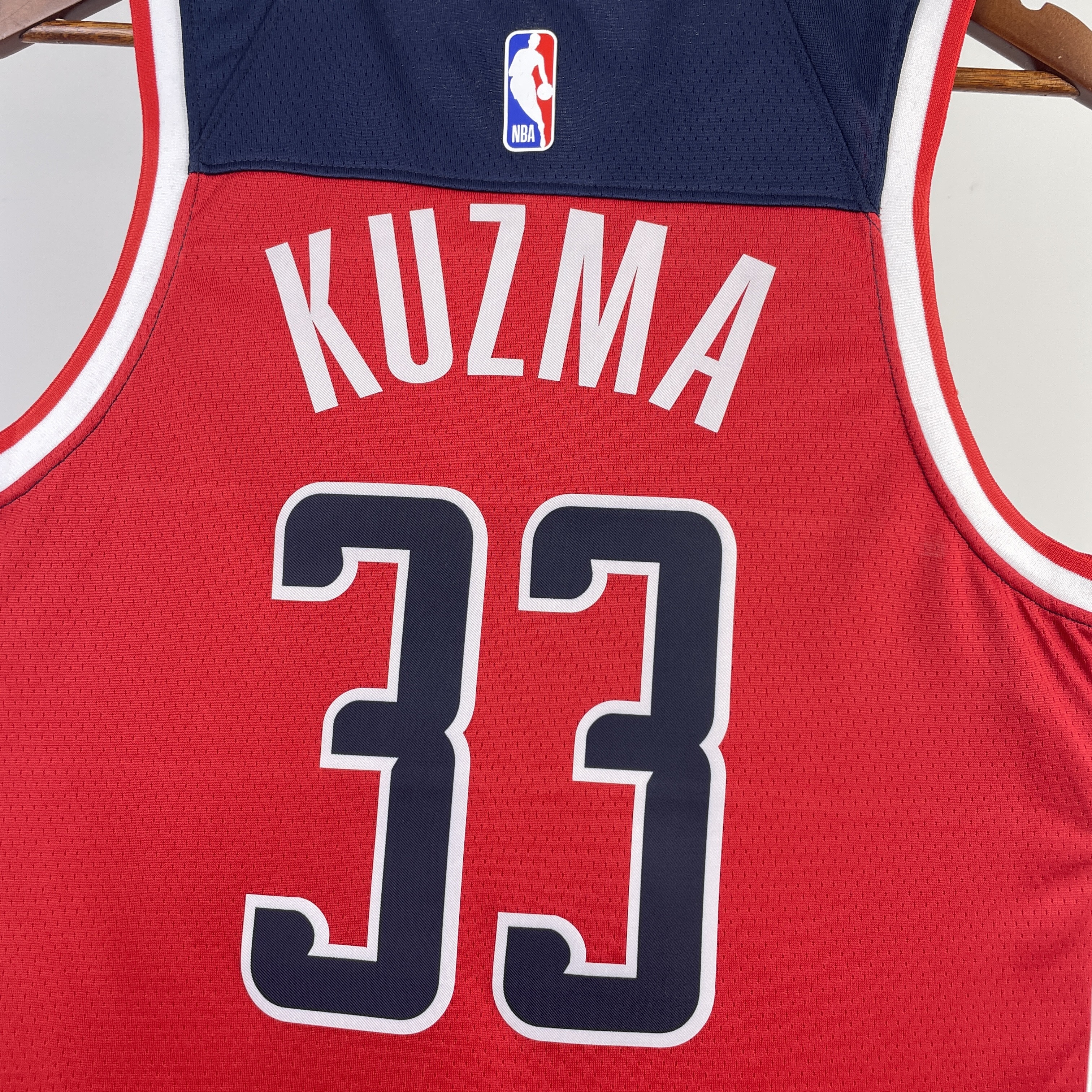 2023 NBA Washington Wizards 33 Kuzma Basketball Jersey