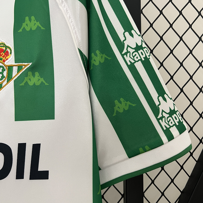 Retro 1995-96 Real Betis home football jersey retro