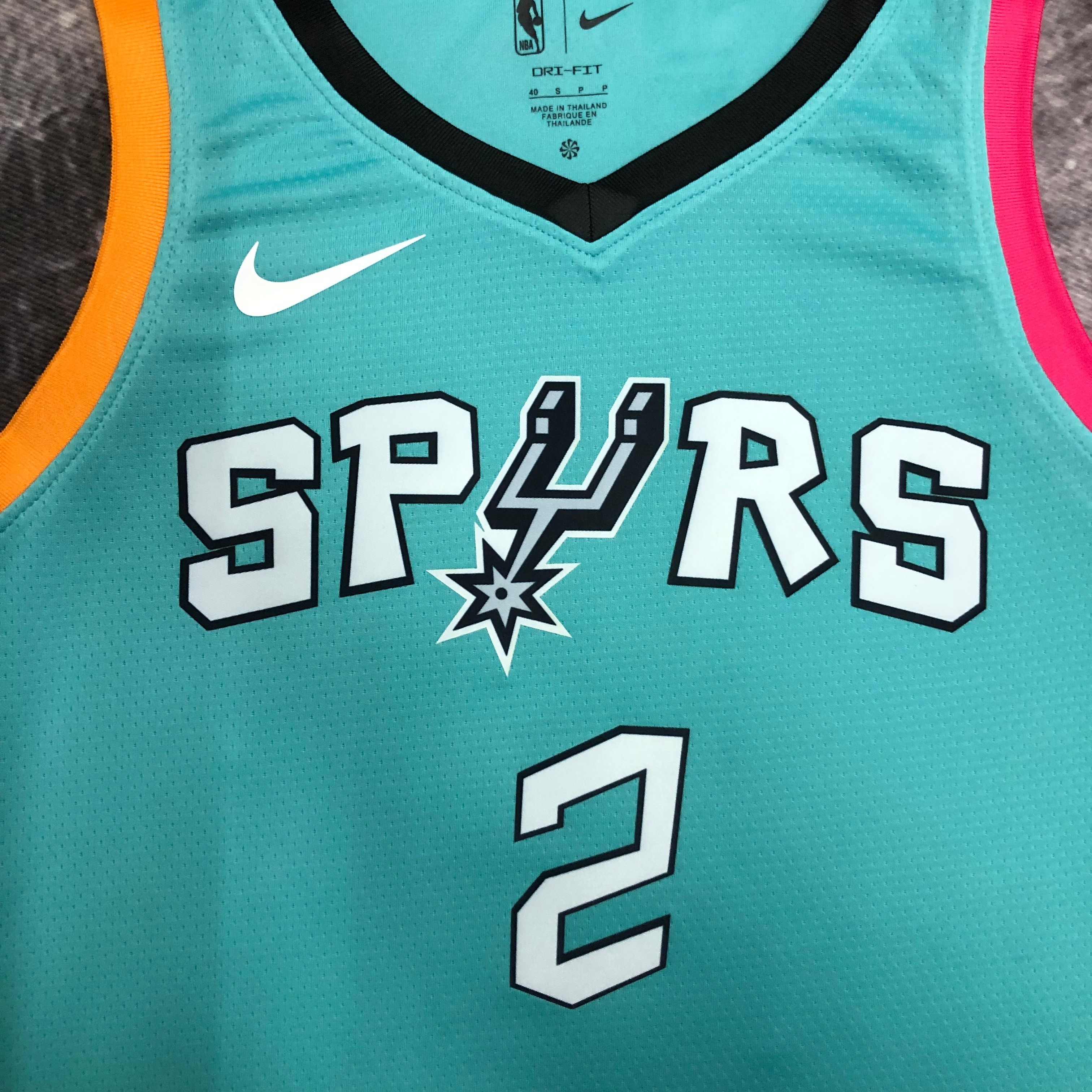 2023 NBA San Antonio Spurs 2 LEONARD Basketball Jersey