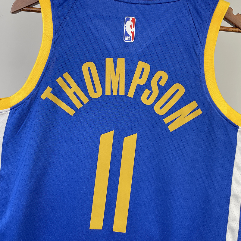2023 NBA Golden State Warriors 11 THOMPSON Basketball Jersey