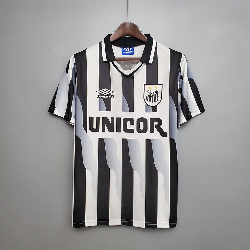 Retro 1998 Santos away Football jersey retro