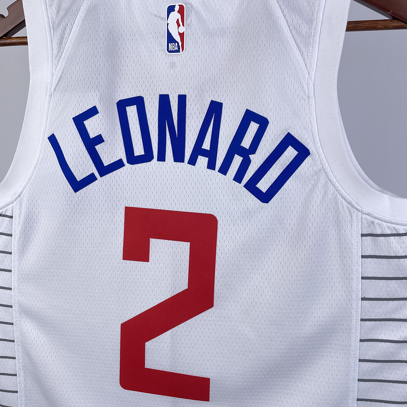 2023 NBA LA Clippers (2 LEONARD) Basketball Jersey