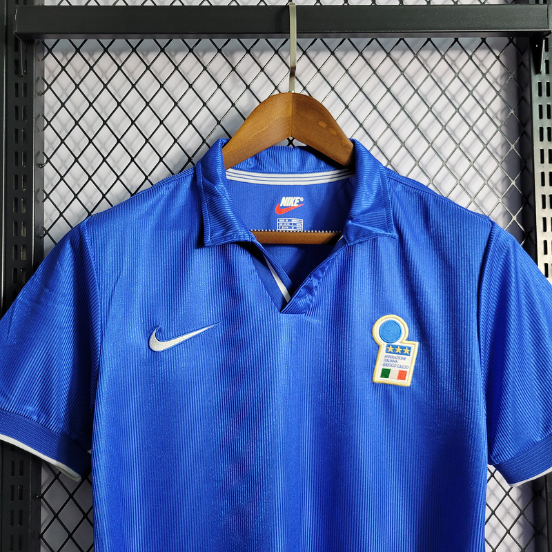 Retro Italy 1998 home VIERI MALDINI BAGGIO DEL PIERO PESSOTTO Football jersey retro