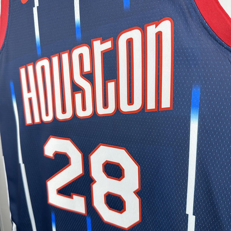 2023 NBA Houston Rockets 28 SENGUN Basketball Jersey