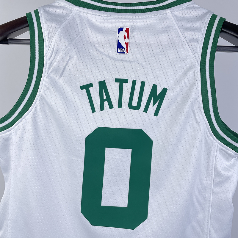 2023 NBA Boston Celtics kids 0 TATUM Basketball Jersey