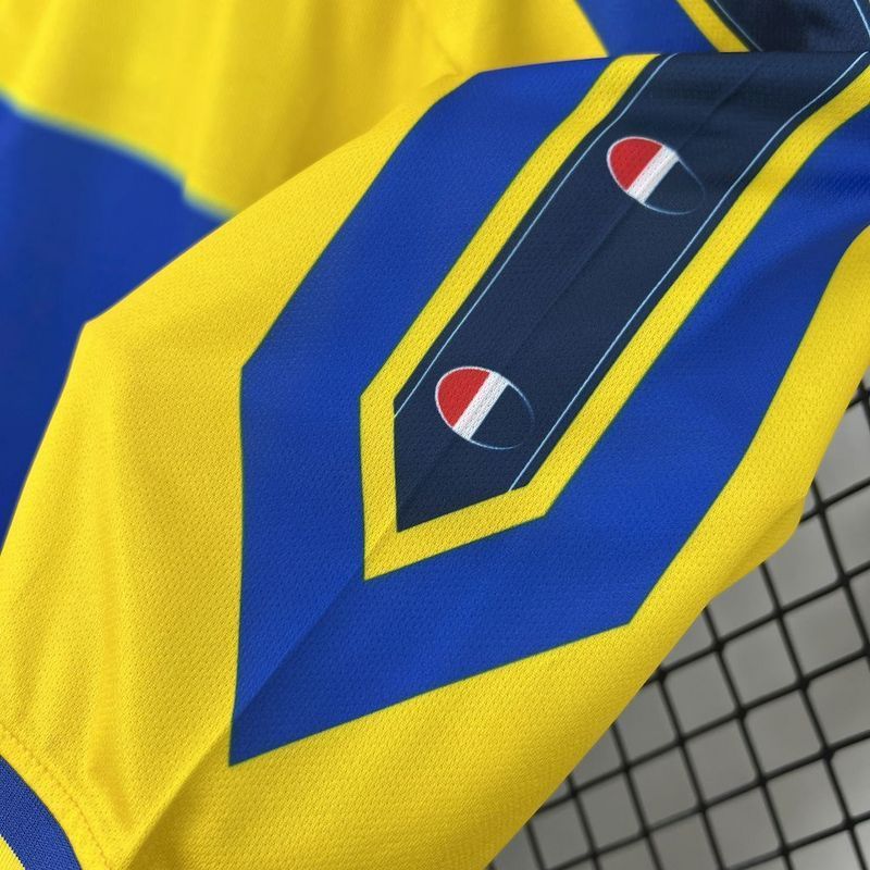 retro 1999-00 Parma Home retro football jersey