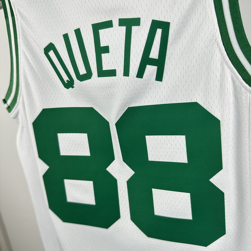 2023 NBA Boston Celtics kids 88 QUETA Basketball Jersey