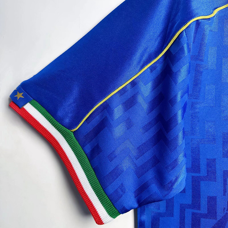 Retro 1995 Italy Home R.BAGGIO MALDINI Football jersey retro