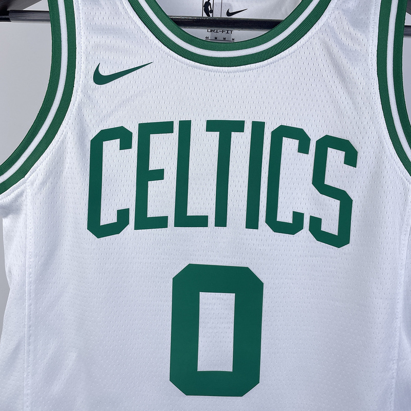 2023 NBA Boston Celtics kids 0 TATUM Basketball Jersey