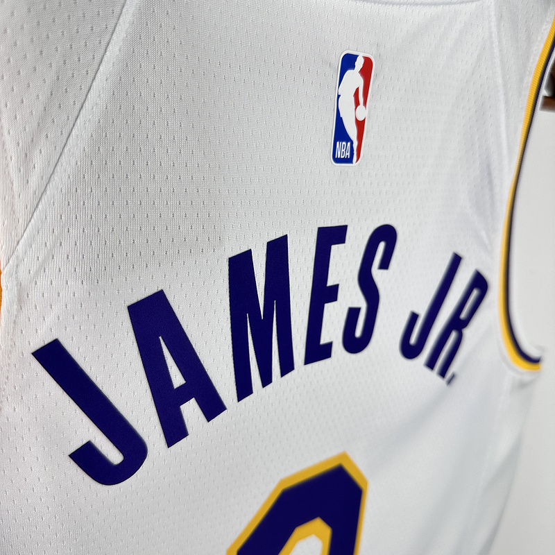 2023 NBA Lakers 9 JAMES JR Basketball Jersey