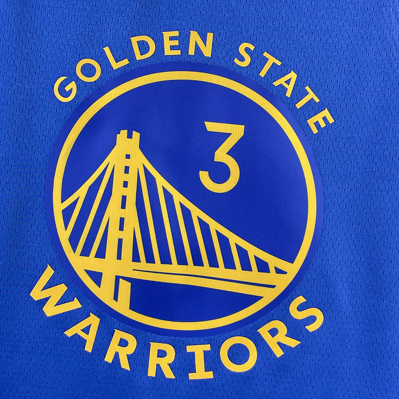 2023 NBA Golden State Warriors 3 POOLE Basketball Jersey