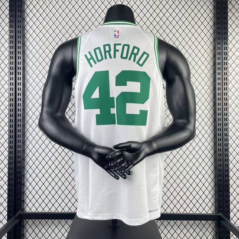 2023 NBA Boston Celtics 42 HORFORD Basketball Jersey