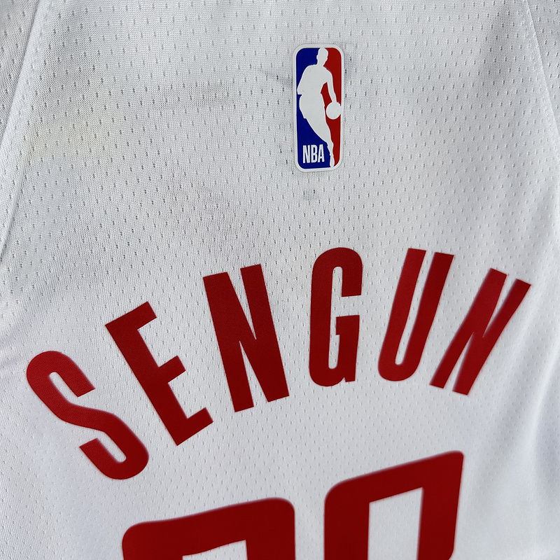 2023 NBA Houston Rockets 28 SENGUN Basketball Jersey