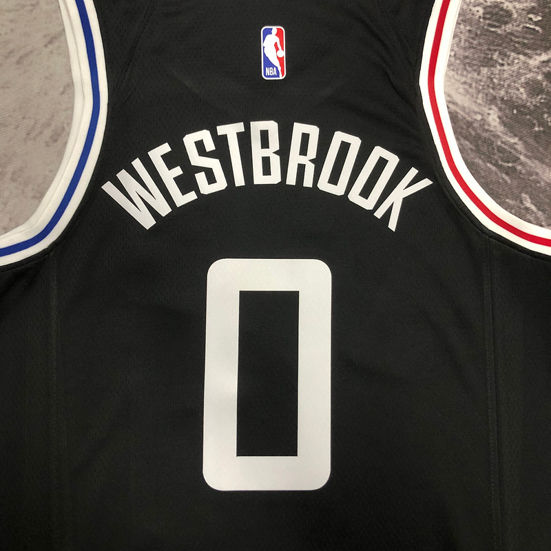 2023 NBA LA Clippers (0 WESTBROOK) Basketball Jersey