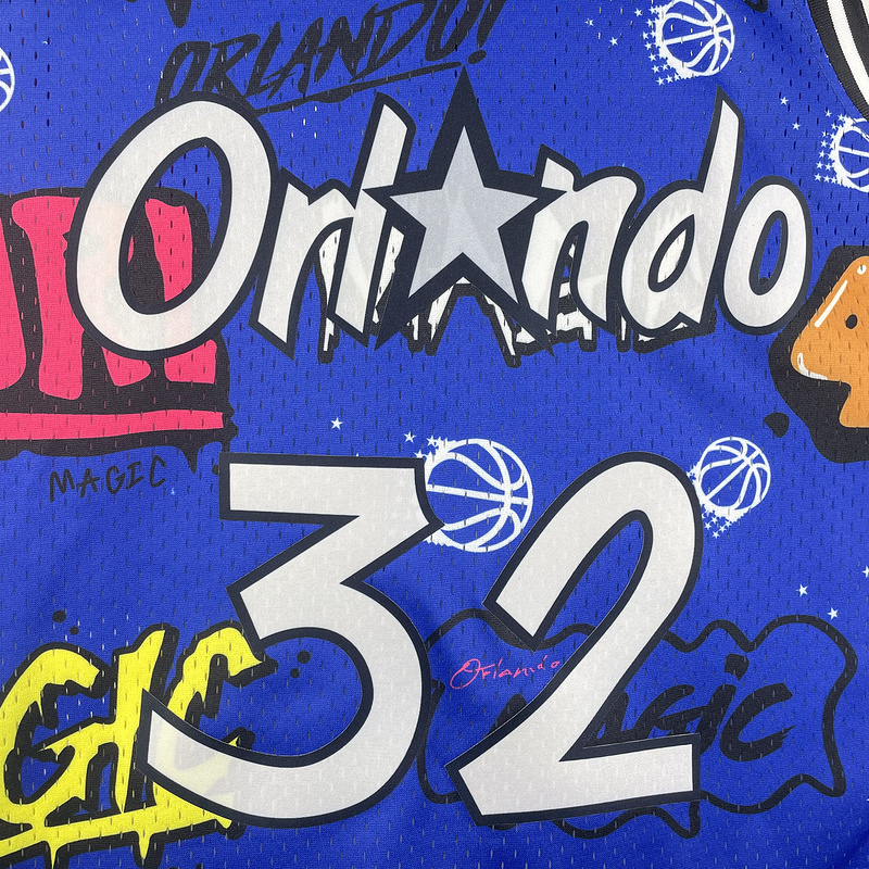 1994-95 NBA Orlando Magic 32 O'NEAL Basketball Jersey