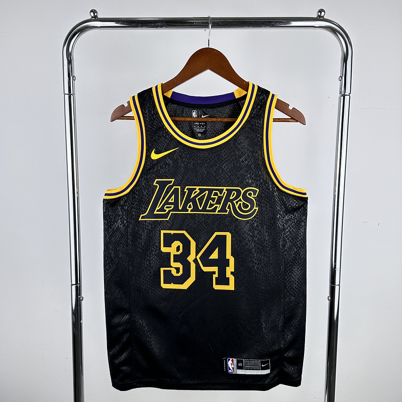 2023 NBA Lakers 34 O'NEAL Basketball Jersey